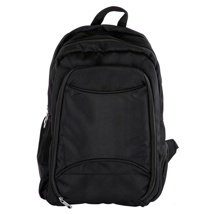 BL-019, Mochila de 3 compartimentos con cierre, espacio acolchado para laptop, organizador interno y porta laptop incluye funda impermeable